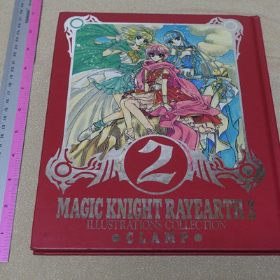 CLAMP Magic Knight Rayearth2 Illustrations Collection Art Book 