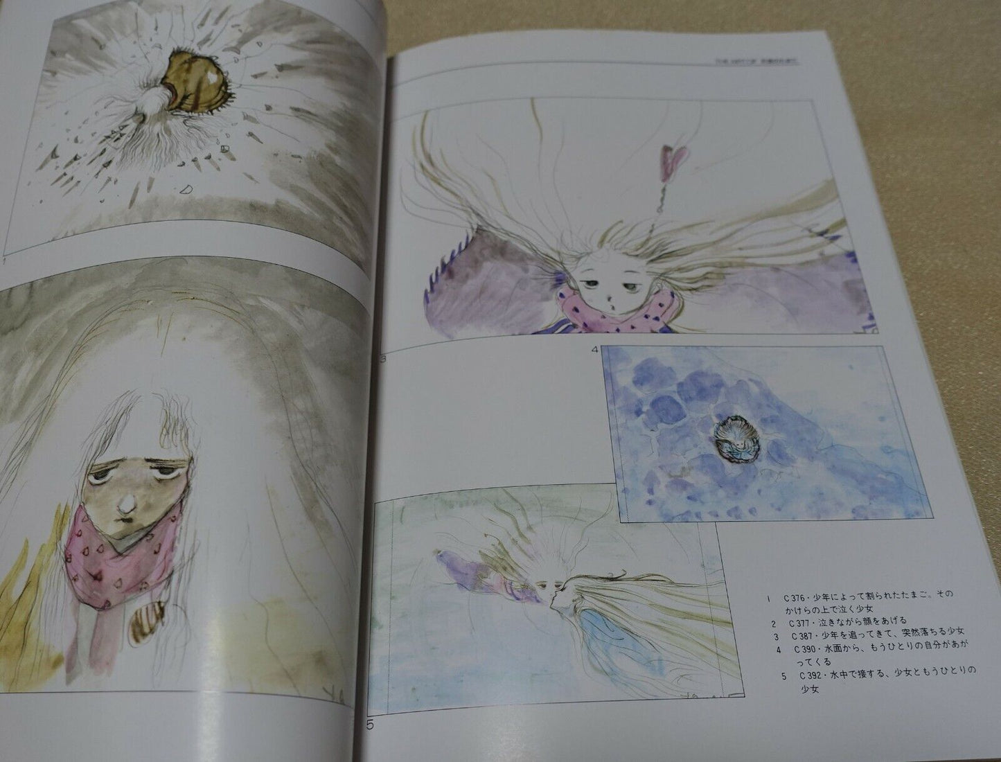 THE ART OF Tenshi no Tamago Angel's Egg Mamoru Oshii Yoshitaka Amano etc 