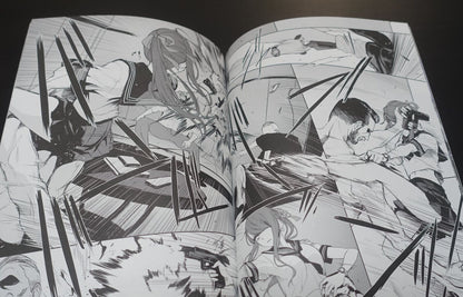 OCEANS55 KOH MINAGI Gun Action Comic & Illustration Book Killer Job 4 
