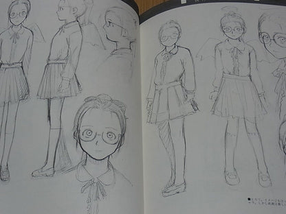 Yoshitoshi Abe Haibane-Renmei Script & Setting Art Collection1 RARE 