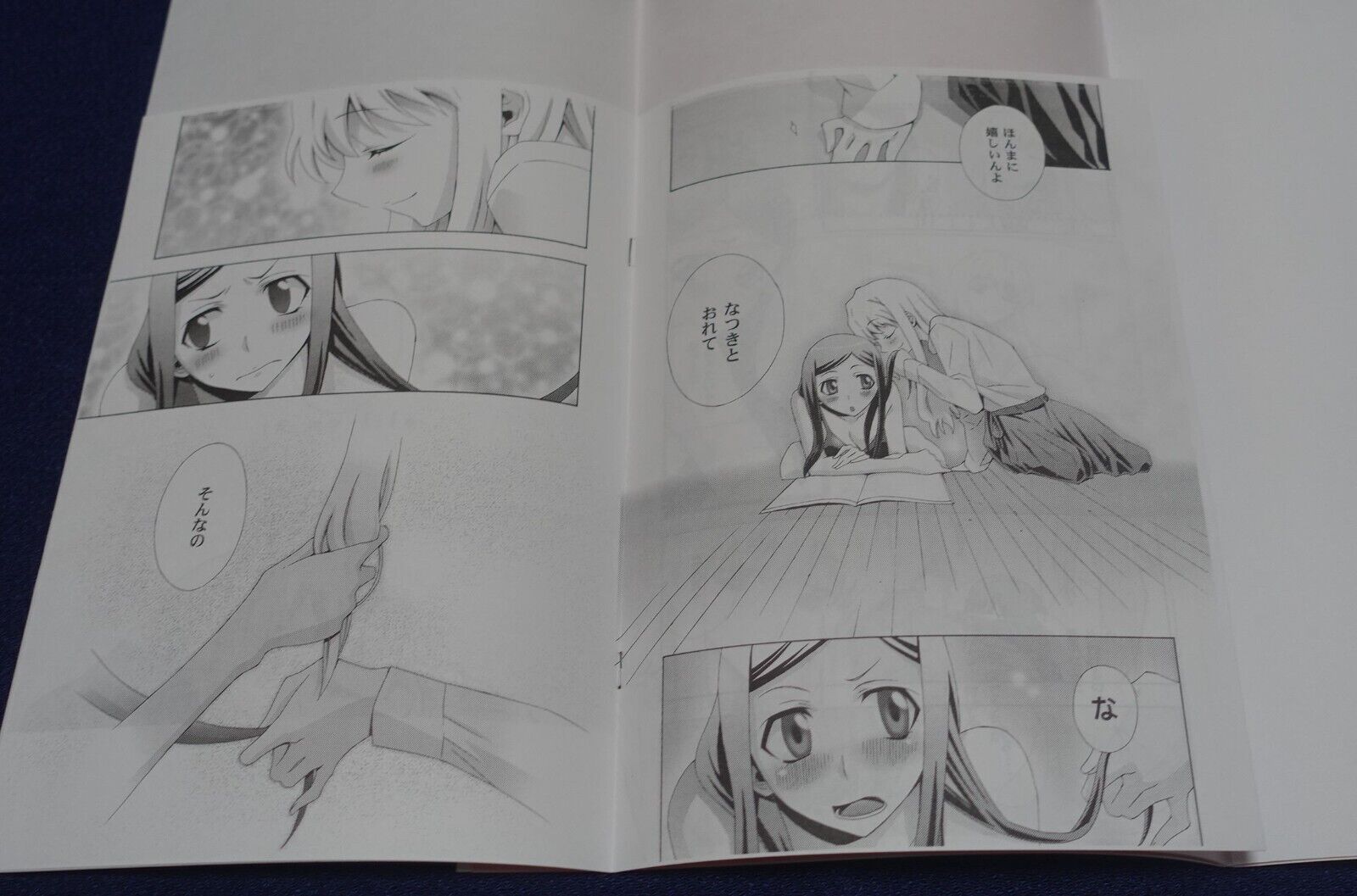 Waterfall Mai-Hime Natsuki & Shizuru Fan Made Novel & Comic Book in the garden 