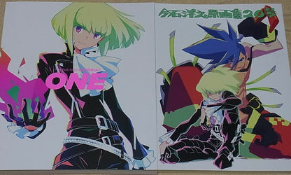 Animation PROMARE Design Work Book & Key Frame Art Book Set C97 Re-sell ver 