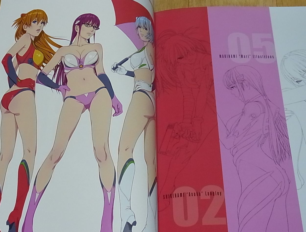 Castlism Fan Art Book EVA GIRLS ILLUSTRATIONS Evangelion 