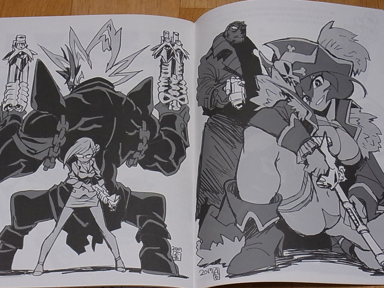 Hiroyuki Imaishi Anime Character Art Book Chirashi Syu-mai SP PATROL LULUCO etc 