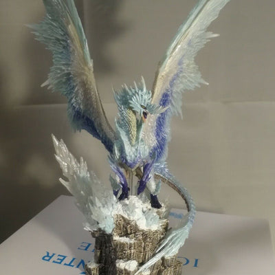 Monster Hunter World ICEBORNE Velkhana Figure Statue ICE BORNE Authentic 