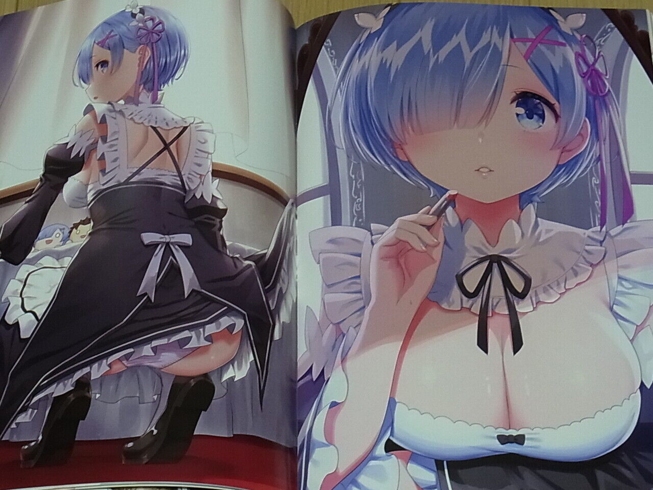 AYAMY x GAOU x YASUYUKI Re ZERO Rem Color Fan Art Book REM x3 