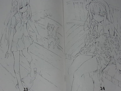 Animation Re Zero Staff Illustration Art Doujinshi Zero Kara hajimaru Ehon 