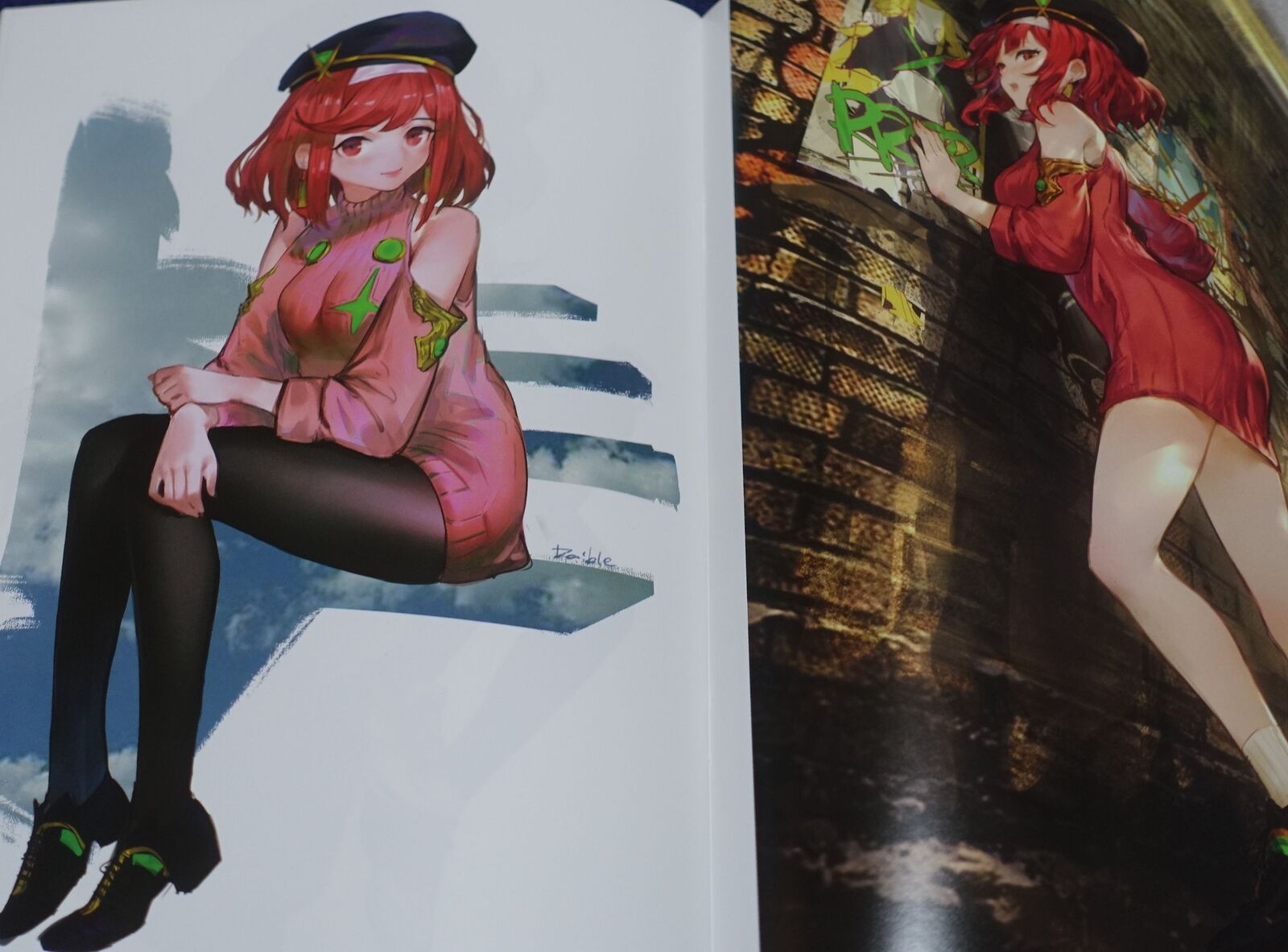 daible Xenoblade 2 & 3 Nia Fan Art Book XENiaOBLADE C101 