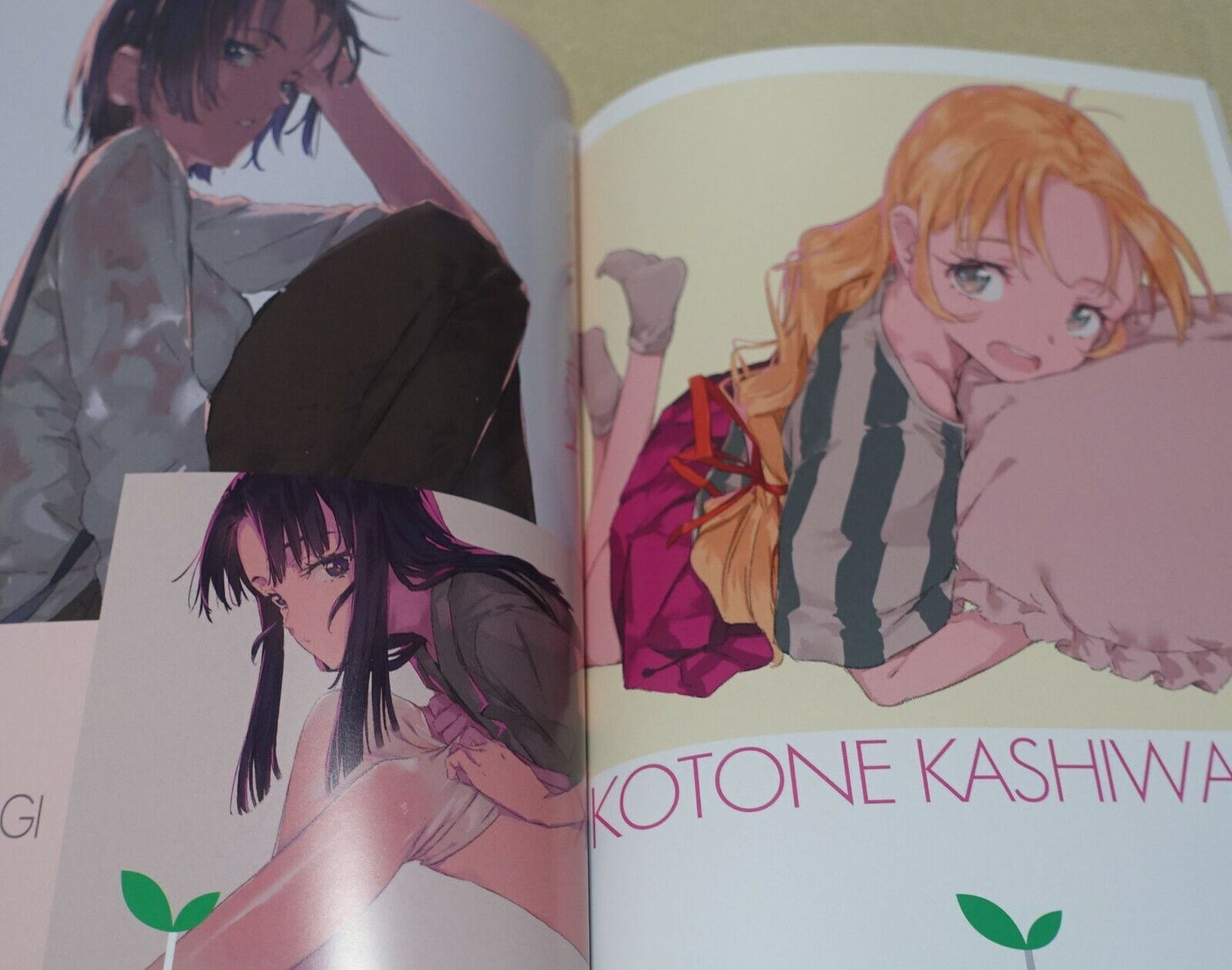 Itachi 3dt To Heart Sizuku Kizuato Color Fan Art Book New Leaves 