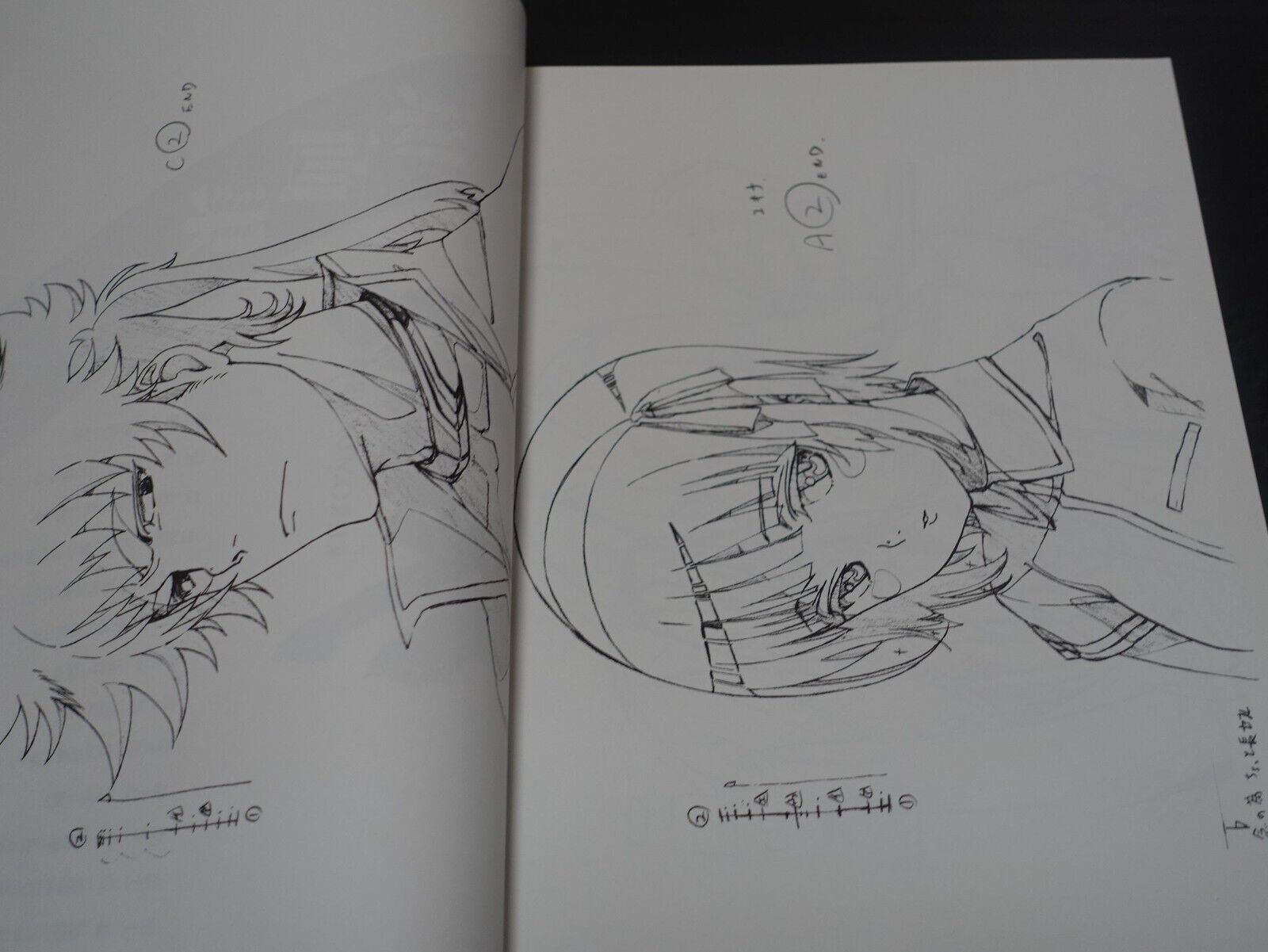 Animation Kuromukuro Key Frame Art Work Book of Black 