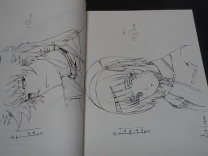Animation Kuromukuro Key Frame Art Work Book of Black 