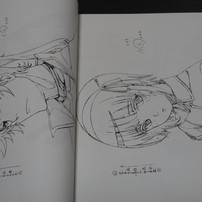 Animation Kuromukuro Key Frame Art Work Book of Black 