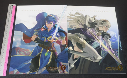 Fire Emblem 0 Cipher ART WORKS Book Vol.1 & 2 Set 