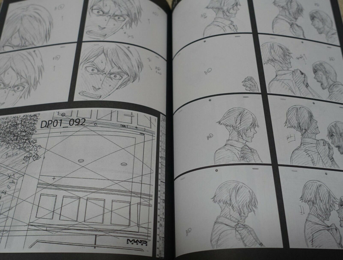 Death Parade Starter Book Design & Key Frame Art Works 