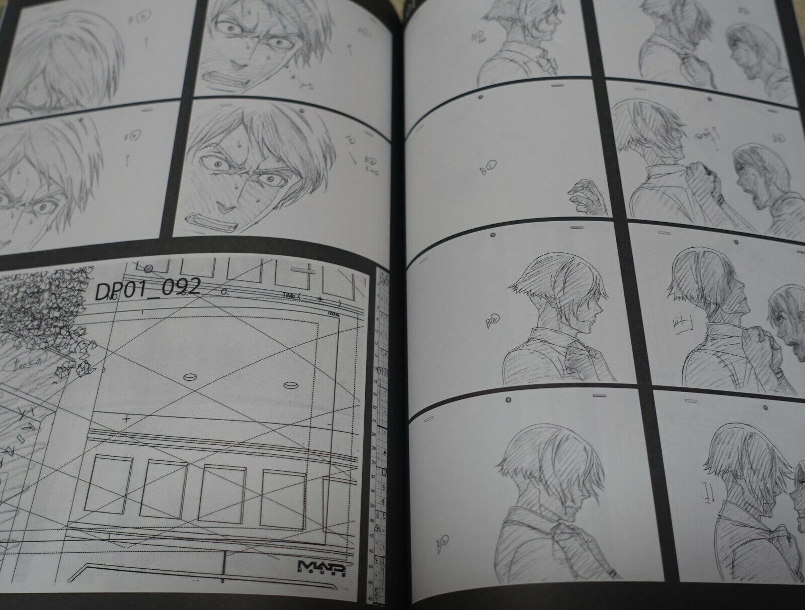 Death Parade Starter Book Design & Key Frame Art Works 