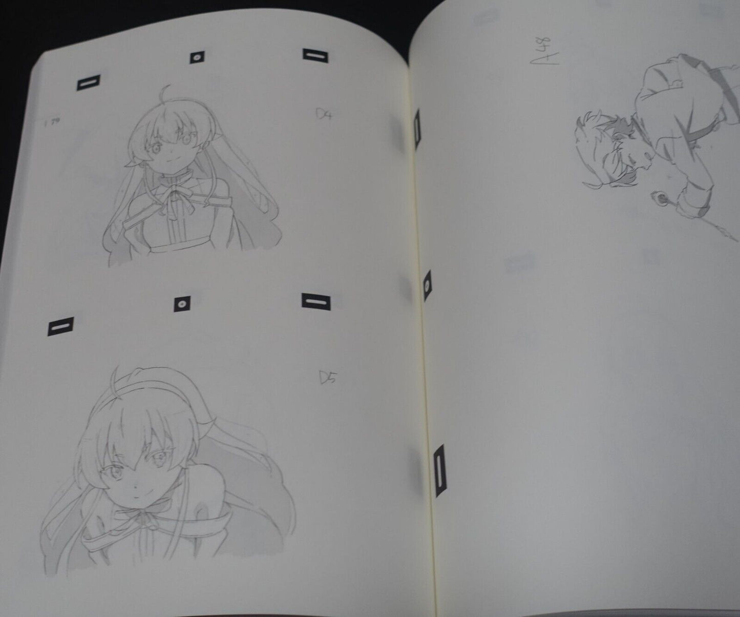 Kouta Sugawa Mushoku Tensei Key Frame Art Work Book Epi1 , 2, 8, 9 