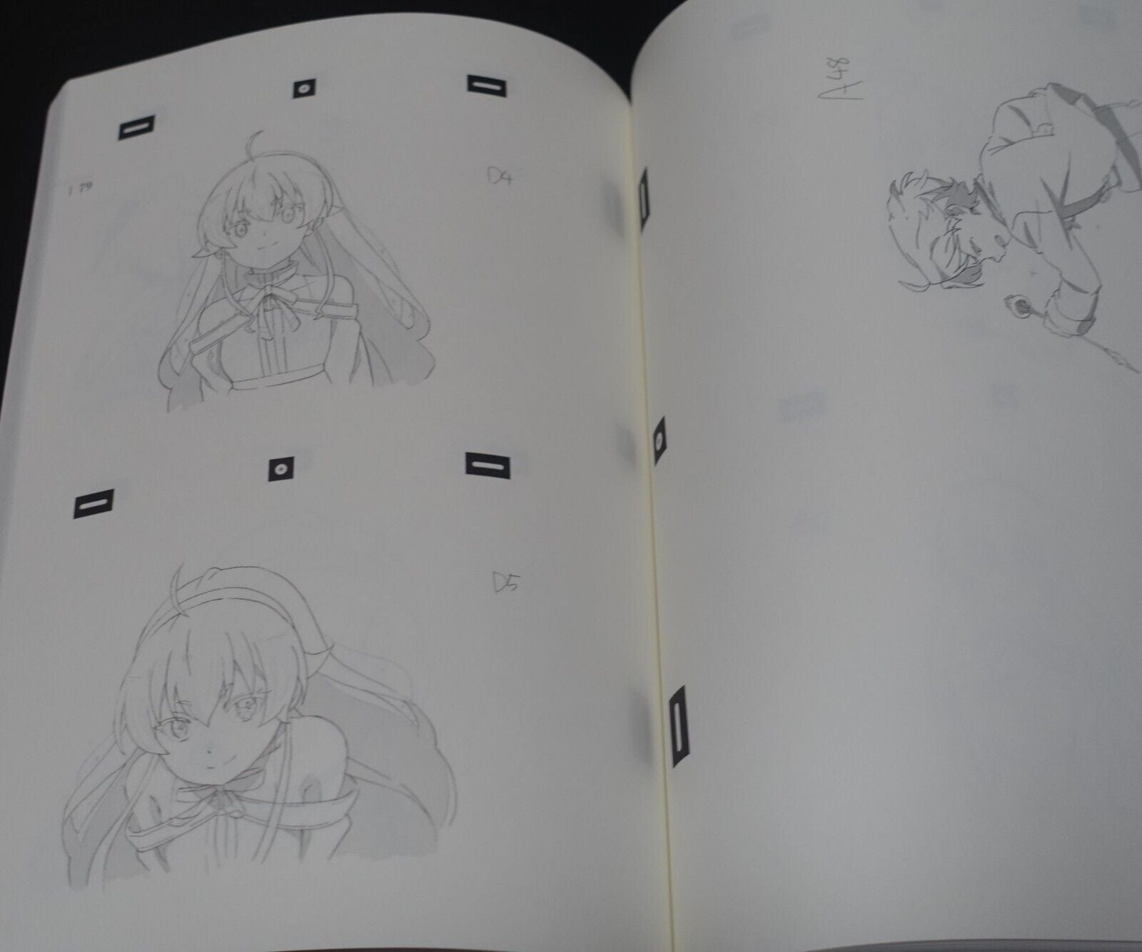 Kouta Sugawa Mushoku Tensei Key Frame Art Work Book Epi1 , 2, 8, 9 