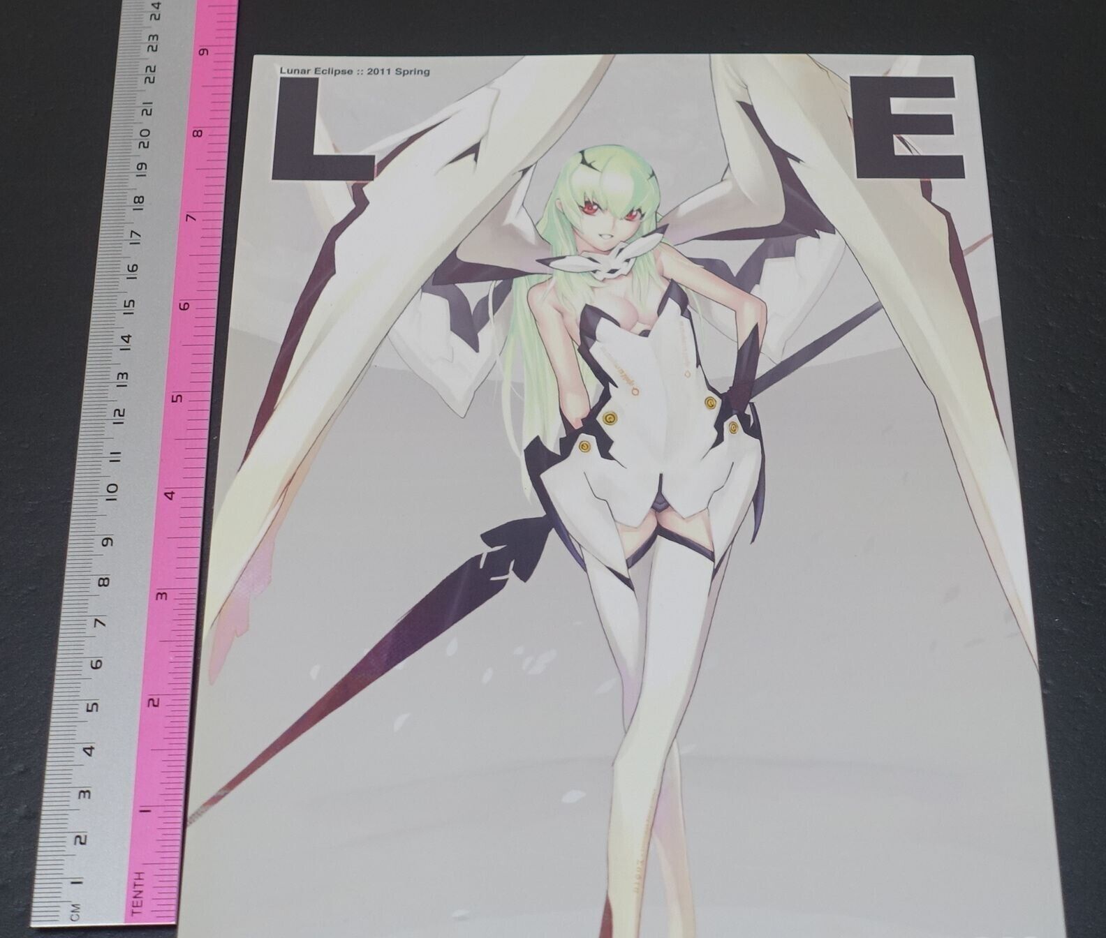 Ugetsu Hakua yellow tag Art Book Lunar Eclipse 