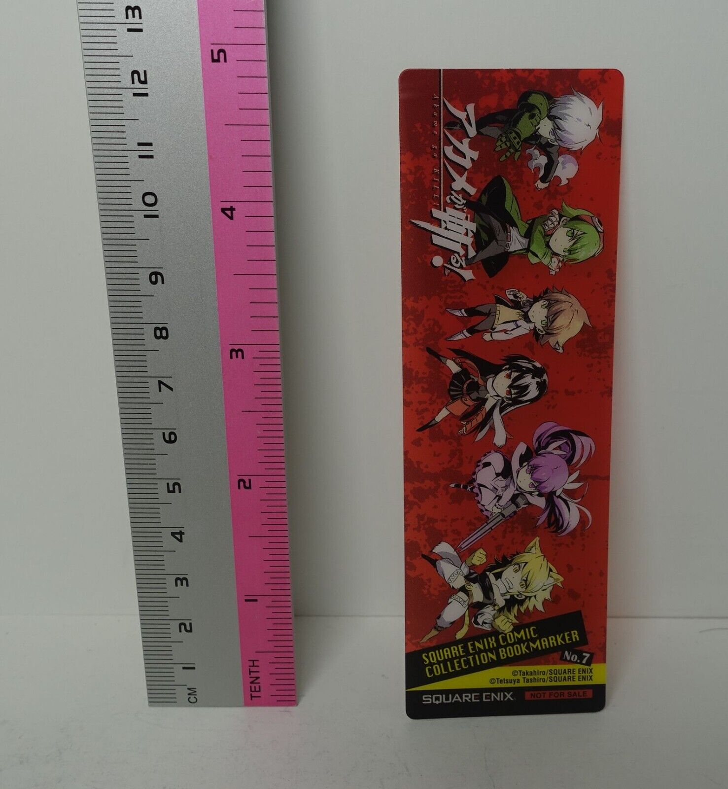 Akame ga Kill! PVC Bookmark Red 