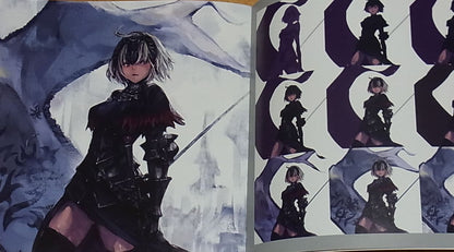 Raita Kazama Fate FGO Color Fan Art Book Cobalt Children with Clear File C95 