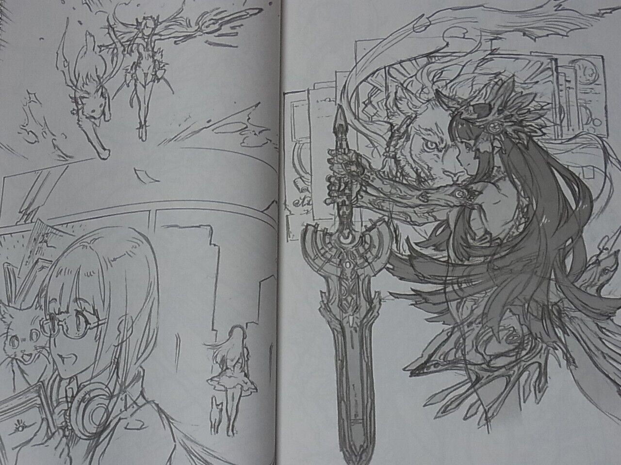 Kunihiko Tanaka Rough Illustration Art Book Rough ARCHIVE 2015-2018 104page 