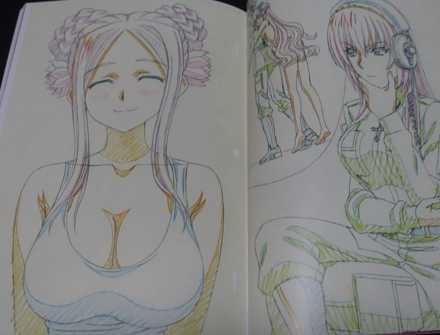 Harasyu Muv-Luv Schwarzesmarken Animation Staff's Art Book Zwei 