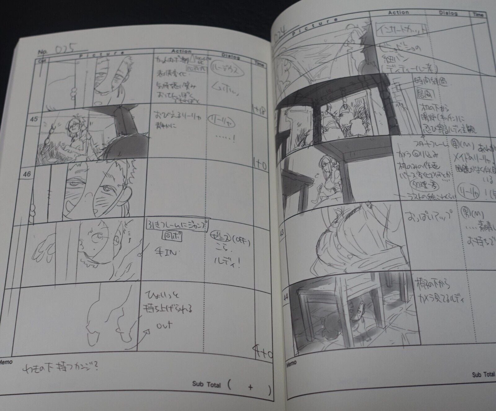 Manabu Okamoto Mushoku Tensei Epi01 & 23 Story Board Art Book Set 