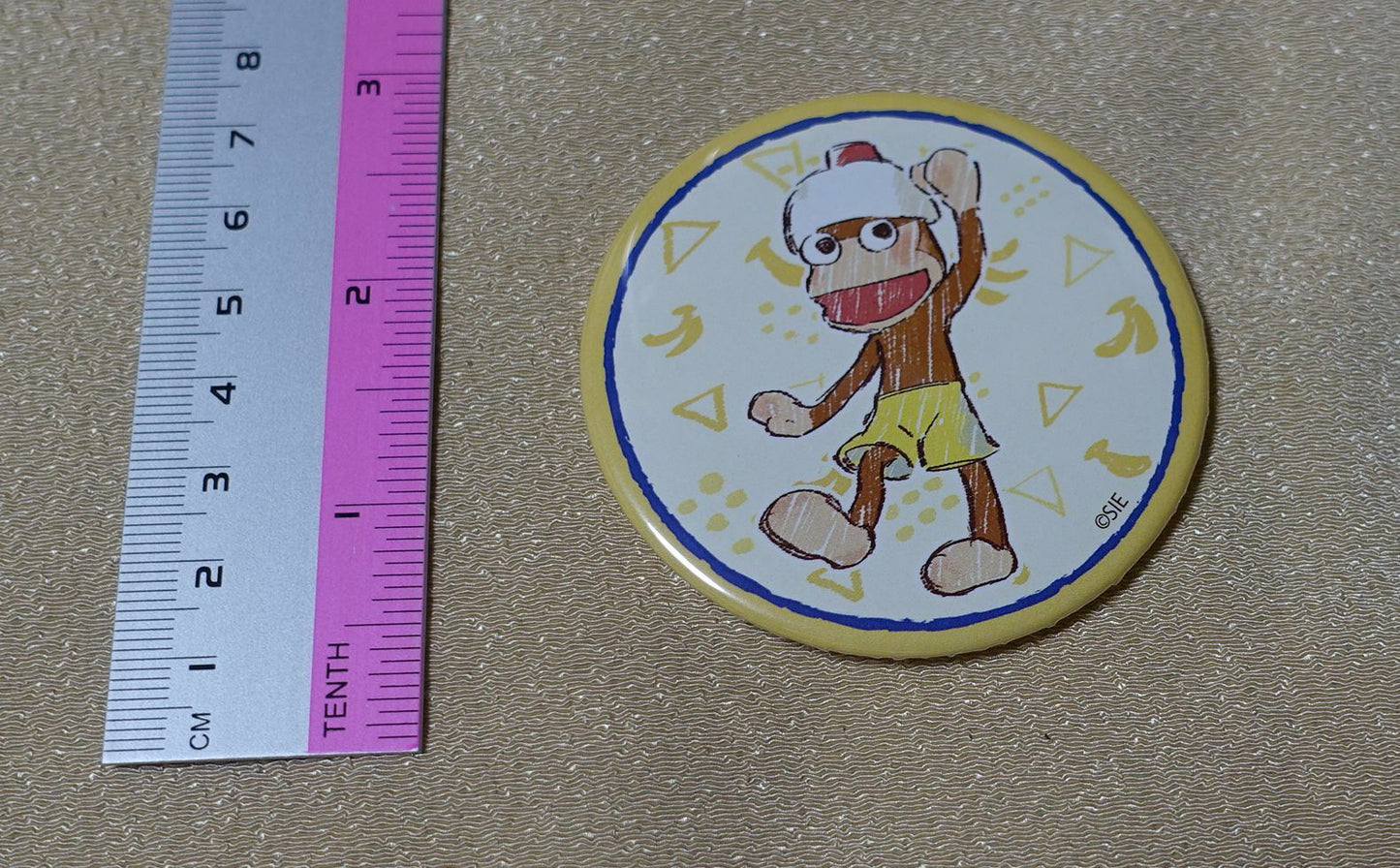 Ape Escape Sarugetchu Steel Badge Greeting 