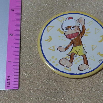 Ape Escape Sarugetchu Steel Badge Greeting 