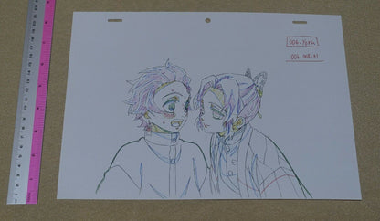 ufotable Kimetsu no Yaiba Demon Slayer Key Frame Art Sheet Pillars etc 3 set 