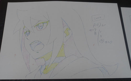 Little Witch Academia Reproduction Key Frame Art Sheet Shiny Chariot TRIGGER 