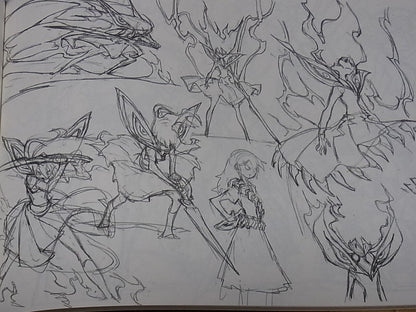 THE ART OF KLK Vol.1 Kill la Kill Design art Book 148page RARE TRIGGER DOUJINSHI 