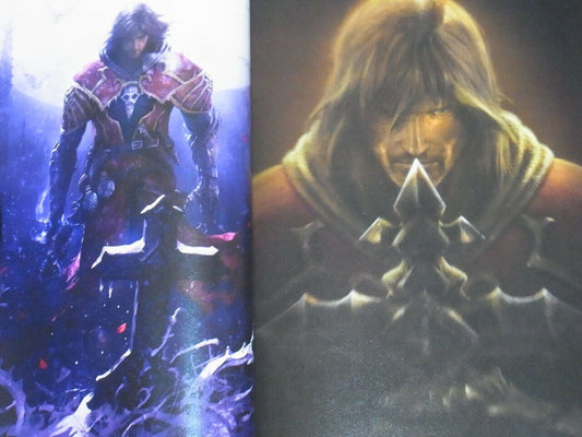 THE ART OF CASTLEVANIA Lord of Shadow Akumajo Characters & Background Art Book 