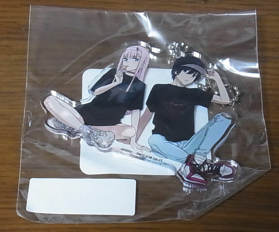 Darling in the Franxx Acryl Key Chain Zero T wo & Hiro C94 