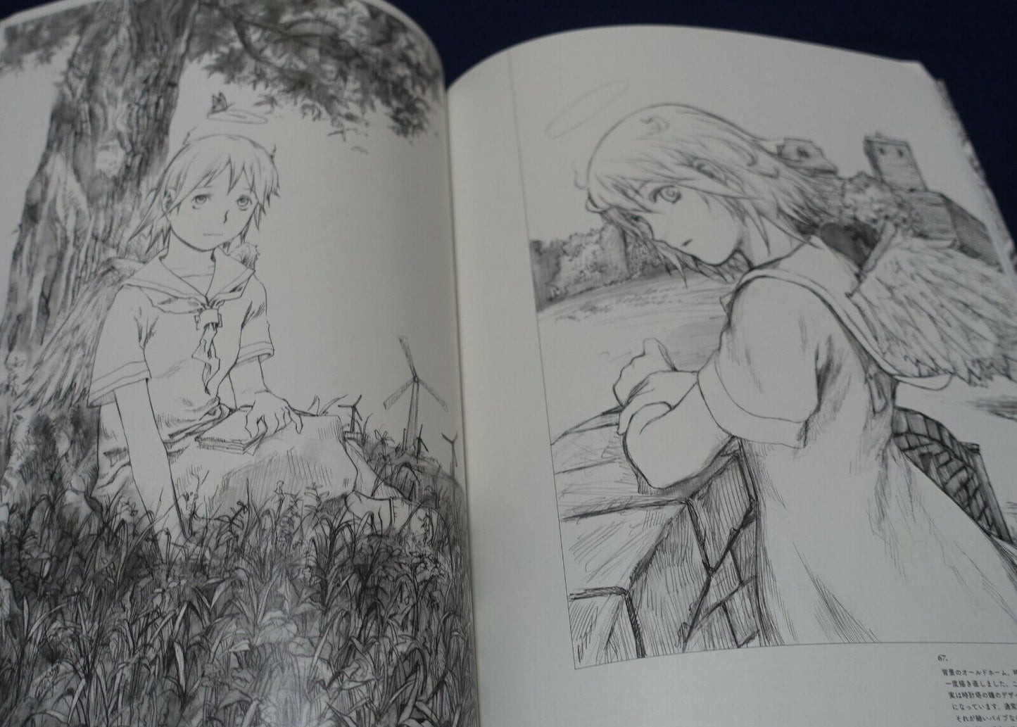 Yoshitoshi Abe 20th Aniv Art Book Shukusai no Machi Sketches & Drawings 