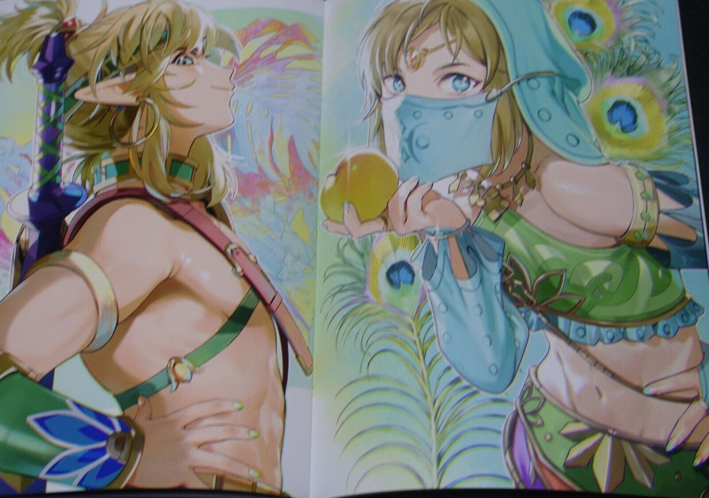 Ringo Mugicha The Legend of Zelda Color Fan Art Book I give for you 01 