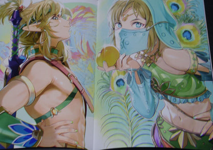 Ringo Mugicha The Legend of Zelda Color Fan Art Book I give for you 01 