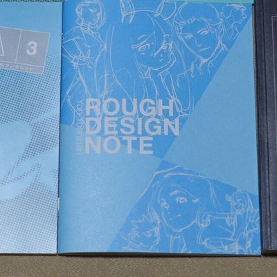BNA Art Work Book 3 Set vol.3 Design Key Frame Story Board Yoh Yoshinari 