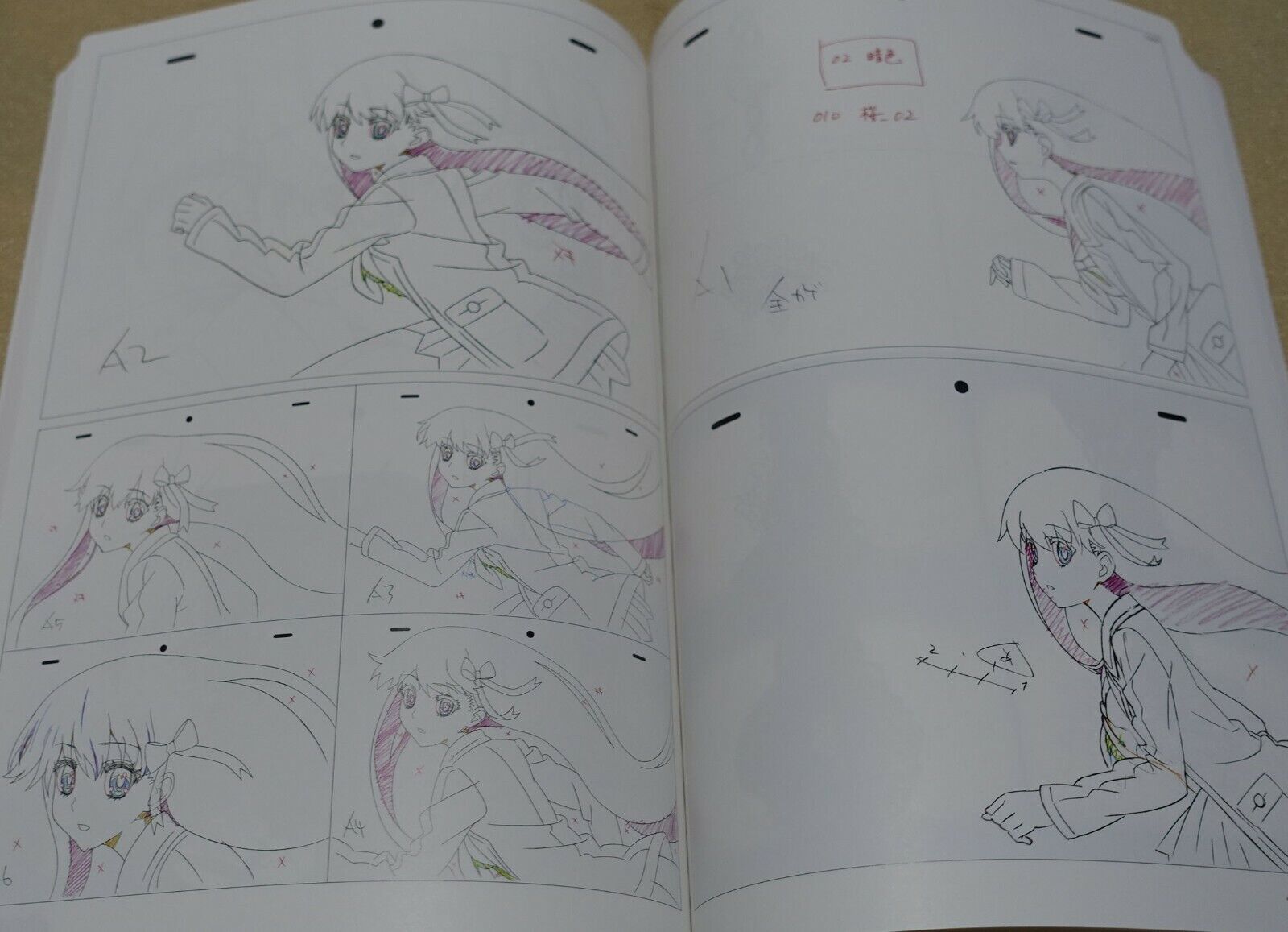 Fate EXTRA CCC OP animation PRODUCTION NOTE Labyrinth Box 