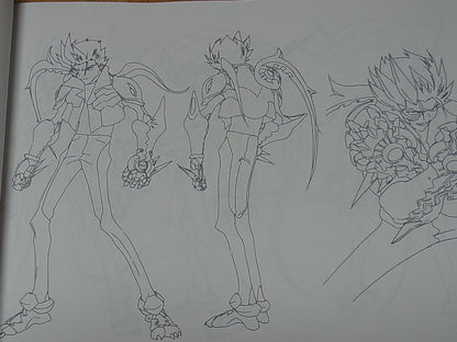 Animation Scryed Alteration Setting Art Book vol.2 RARE 
