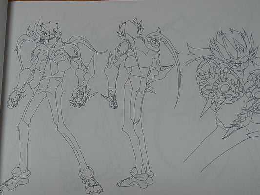 Animation Scryed Alteration Setting Art Book vol.2 RARE 