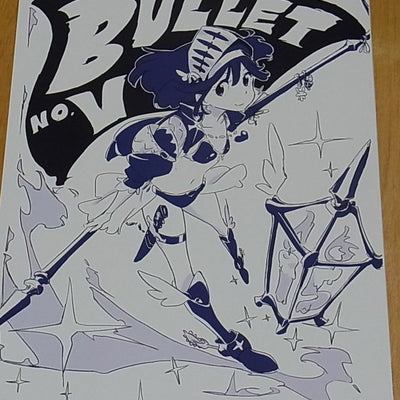 TRIGGER Animation Staff Newest item Original Illustration Book Bullet 5 