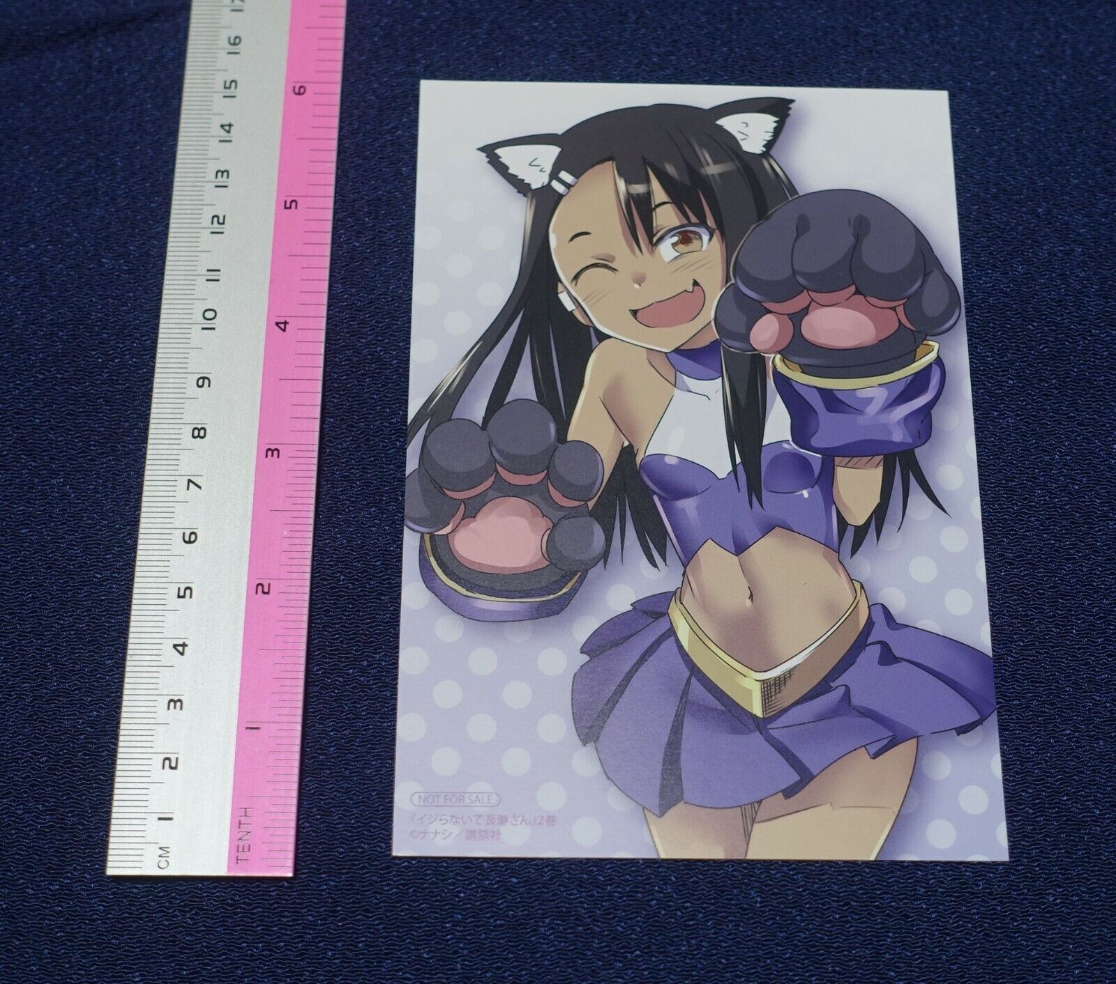Don't Toy With Me, Miss Nagatoro Comic Privilege Art Card Cat Costume 