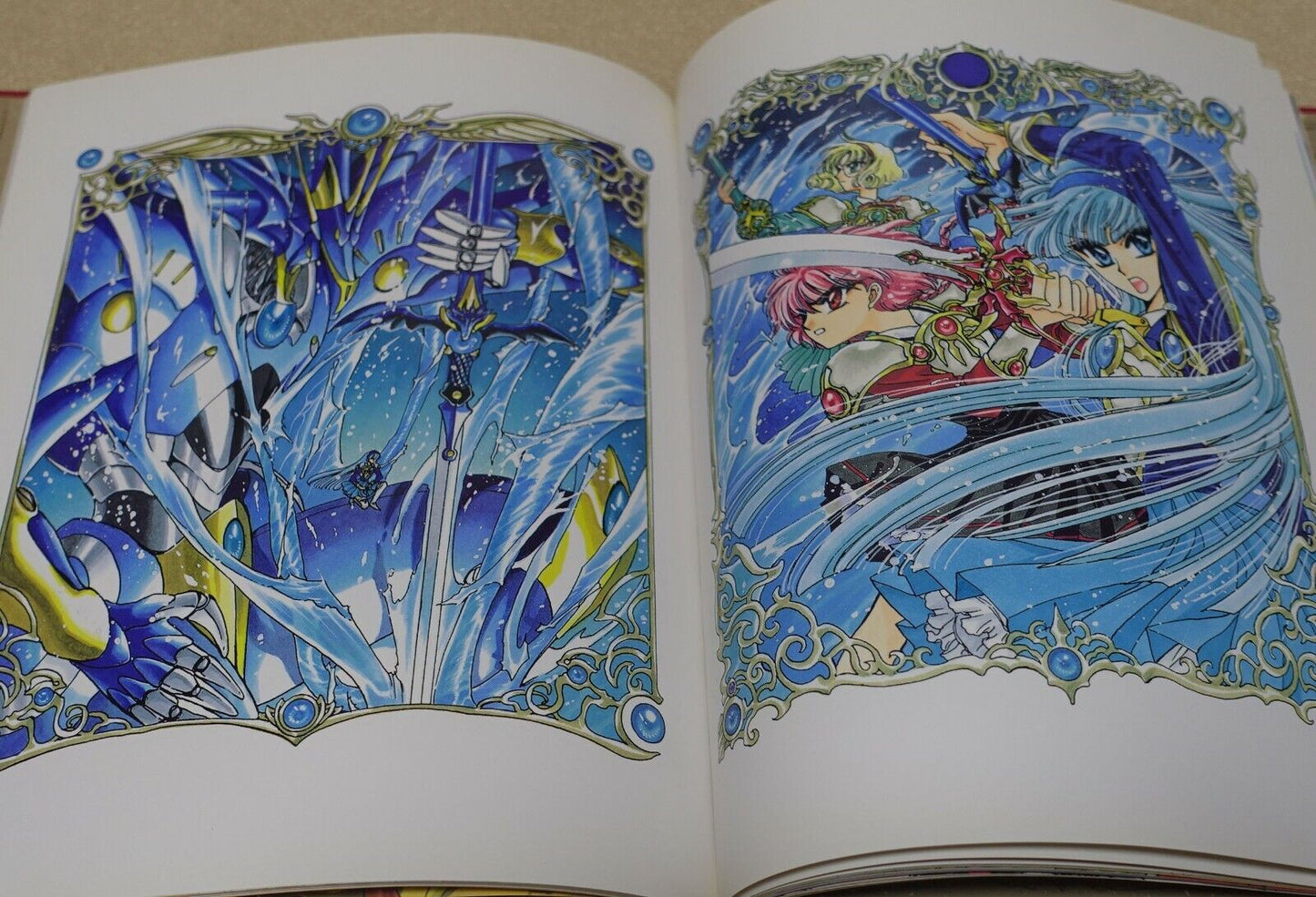 CLAMP Magic Knight Rayearth Illustrations Collection Art Book 