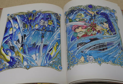 CLAMP Magic Knight Rayearth Illustrations Collection Art Book 