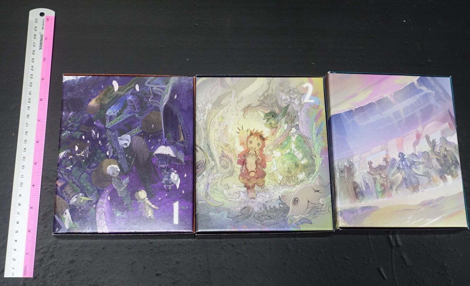 MADE IN ABYSS TV Series & DAWN OF A DEEP SOUL Hard Paper Box Set Box Only 