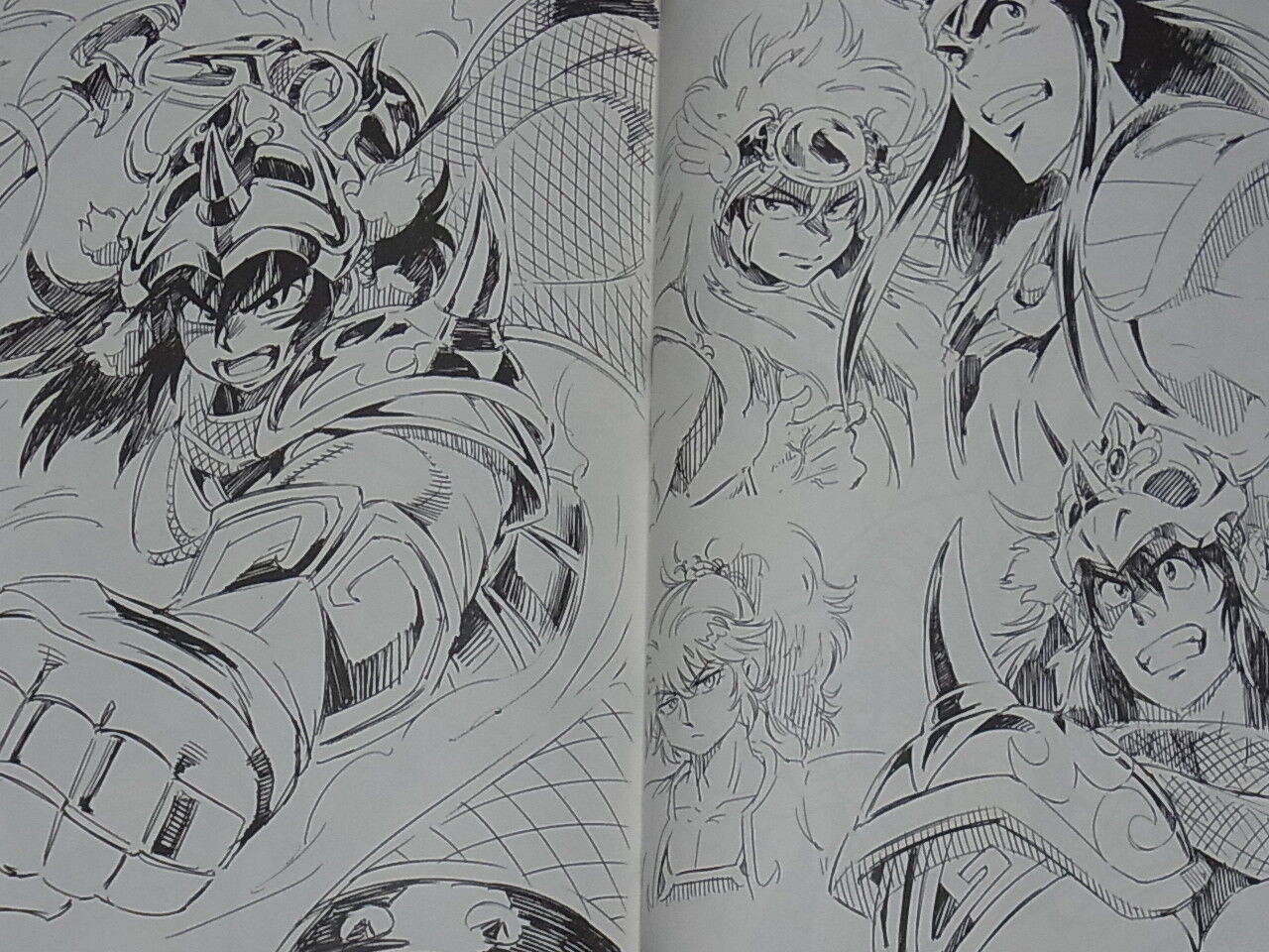 Nagi Raiun Bikkuriman Fan Art Book Bakushindou VERY RARE 