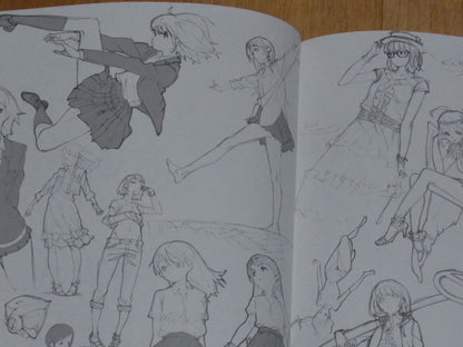 atmosphere leading animation Illustrator's art Book ATOMOSPHERE'S SKETCHBOOK 3 