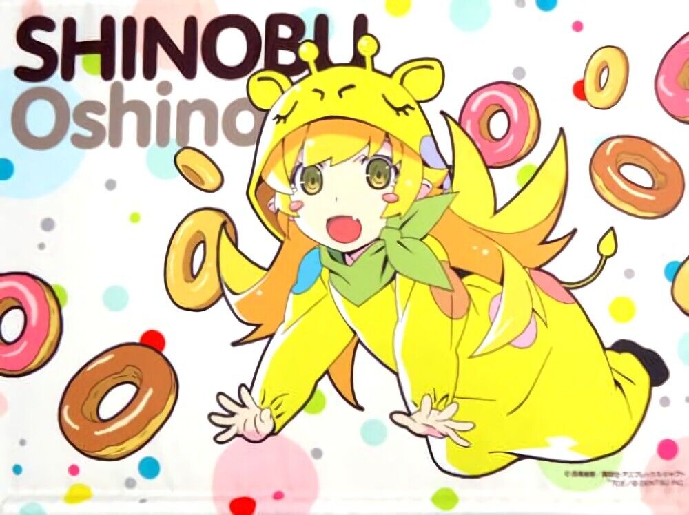 Bakemonogatari 51 x 72 cm Tapestry Shinobu Oshino nanako ver Anime Japan 2014 