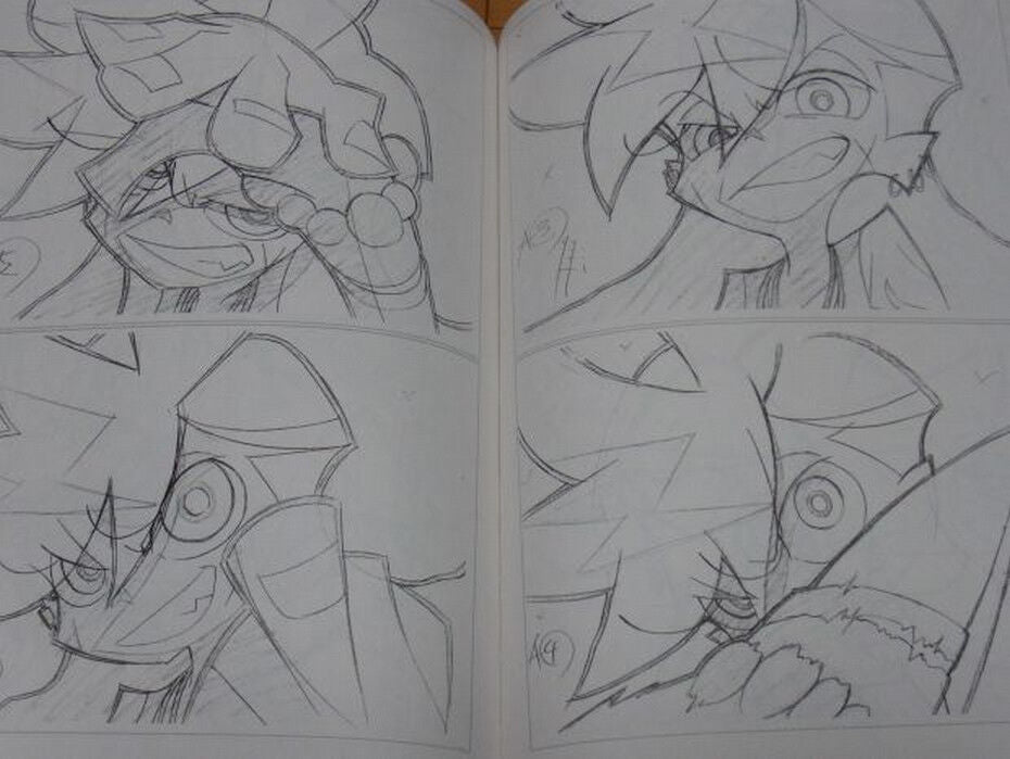 Masahito Onoda Animation Art Work Doujinshi FAIRING2011 Panty and Stocking etc & 